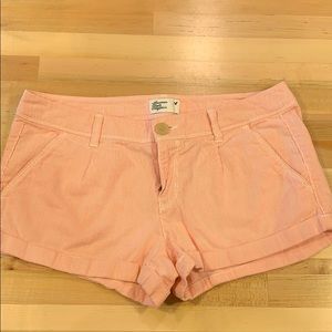 Red and Seersucker Shorts